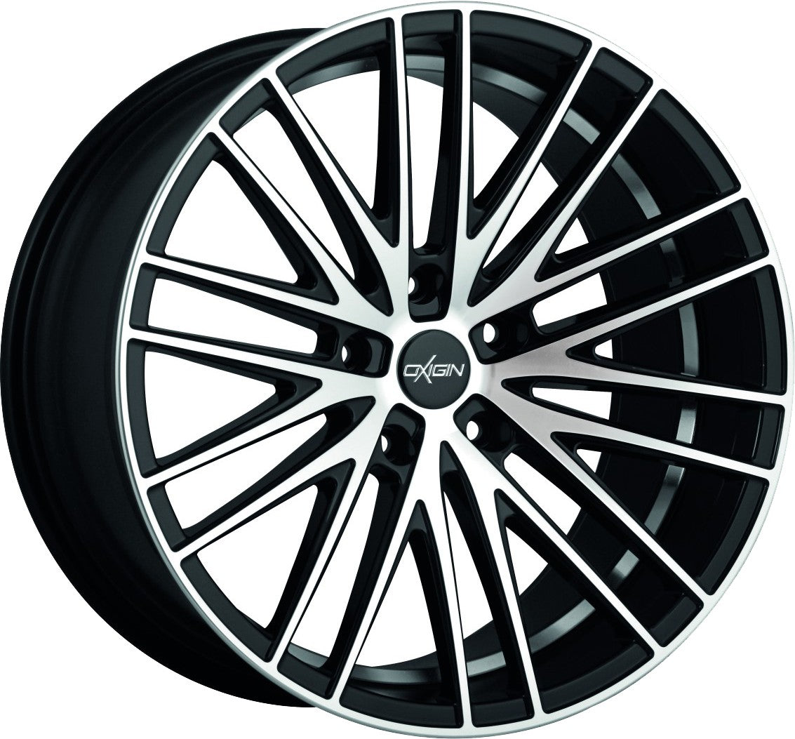 Oxigin 19 Oxspoke black full polish Alufelge 8.5x19 Zoll ET42 LK 5x114.3 ML72.6
