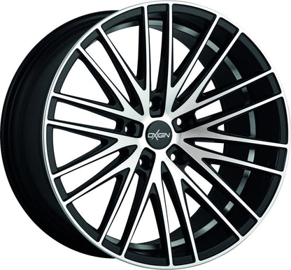 Oxigin 19 Oxspoke black full polish Alufelge 8.5x19 Zoll ET42 LK 5x114.3 ML72.6