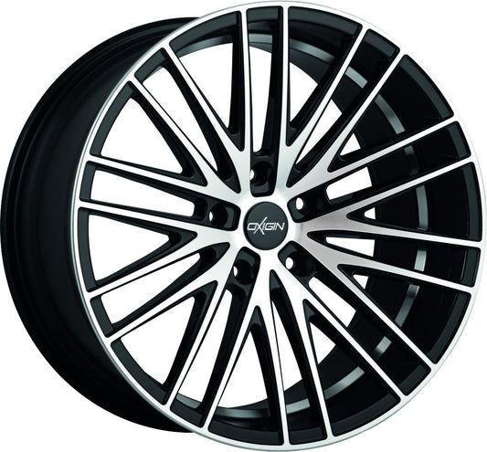 Oxigin 19 Oxspoke black full polish Alufelge 8.5x19 Zoll ET42 LK 5x114.3 ML72.6