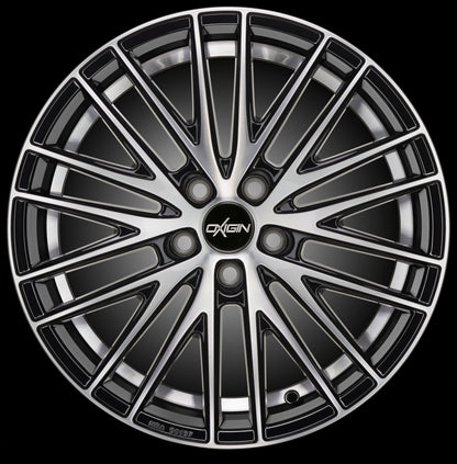 Oxigin 19 Oxspoke black full polish Alufelge 8.5x19 Zoll ET42 LK 5x114.3 ML72.6 – Bild 2