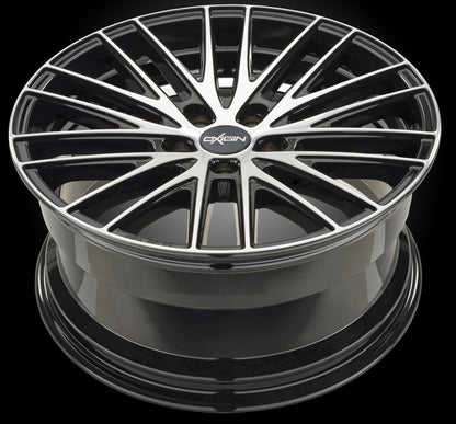Oxigin 19 Oxspoke black full polish Alufelge 8.5x19 Zoll ET42 LK 5x114.3 ML72.6 – Bild 3