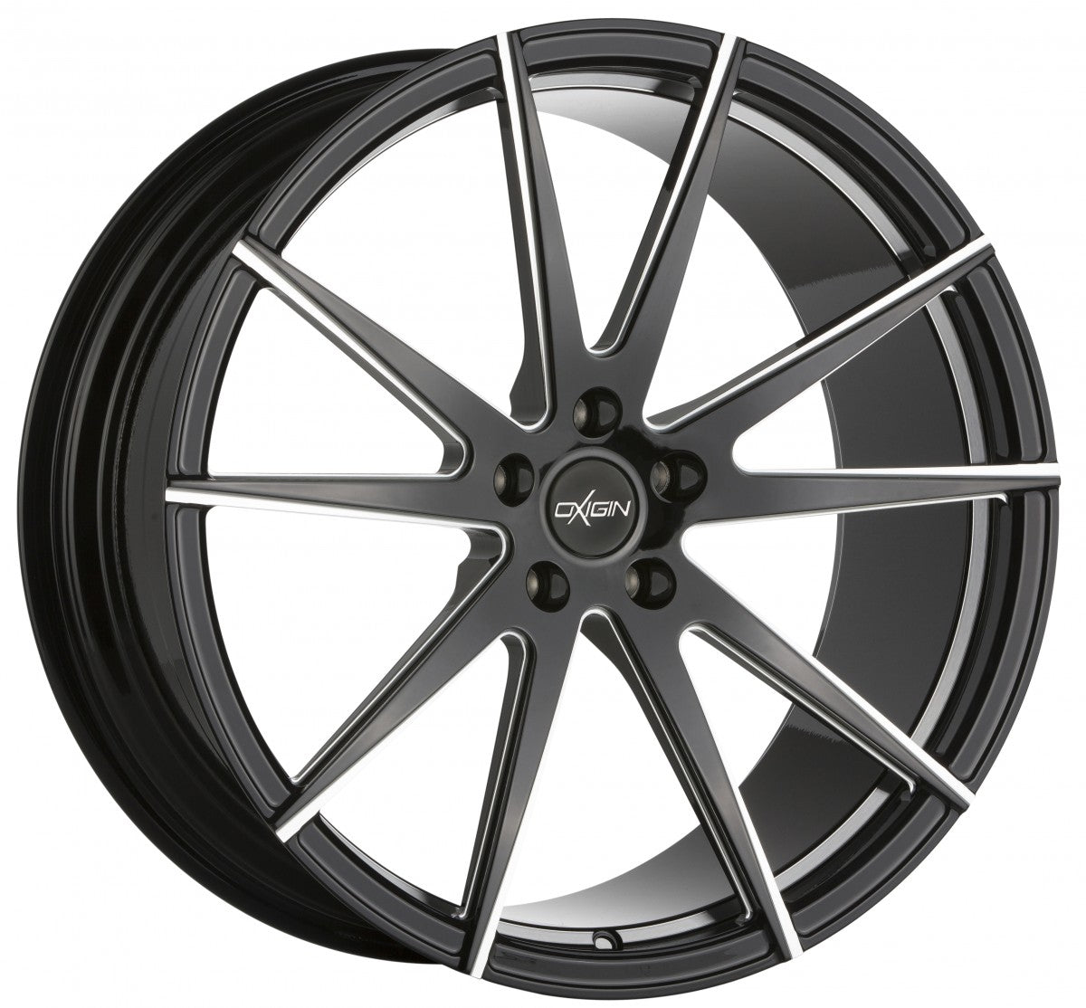 Oxforged 1 black full polish HD Alufelge 9x21 Zoll ET20 LK 5x112 ML66.6