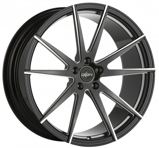 Oxforged 1 black full polish HD Alufelge 10.5x21 Zoll ET18 LK 5x112 ML66.6