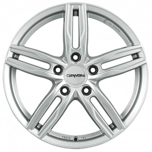 Carmani 14 Paul kristallsilber 6.5x16 ET45 - LK5/108 ML63.4
