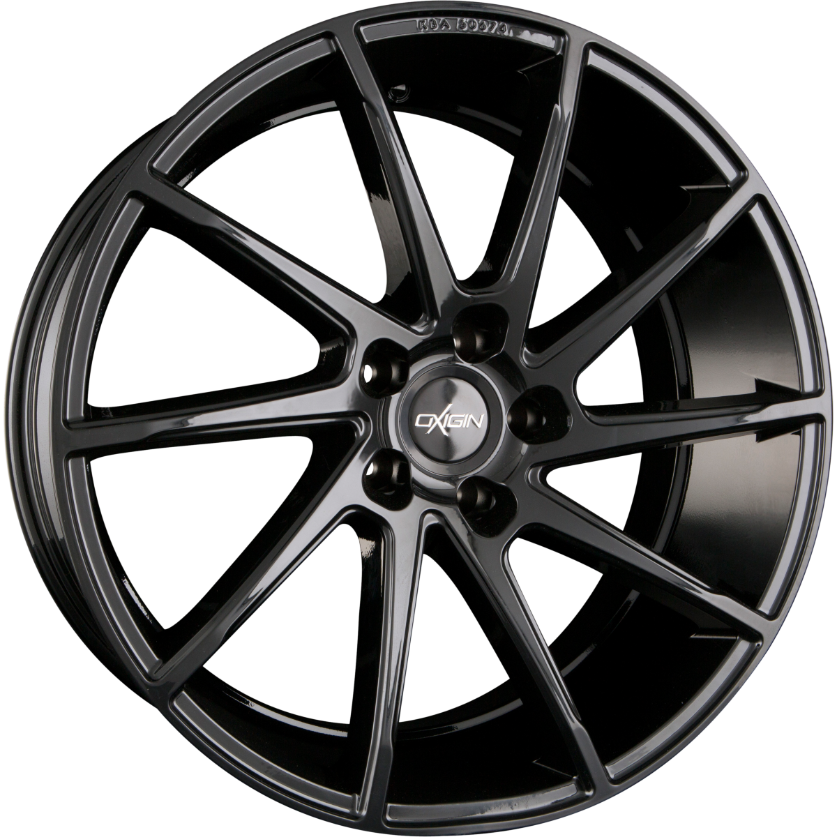 Oxigin OX20 Attraction Black (B) Alufelge 8.5x18 Zoll ET45 LK 5x108 ML72.6 – Bild 2