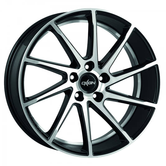 Oxigin 20 Attraction black full polish Alufelge 8.5x18 Zoll ET45 LK 5x112 ML66.6