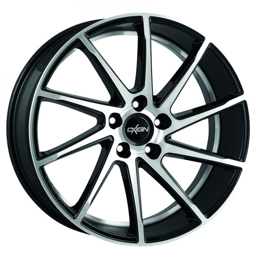 Oxigin 20 Attraction black full polish Alufelge 8.5x18 Zoll ET42 LK 5x114.3 ML72.6