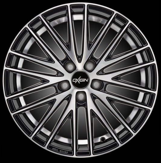 Oxigin 19 Oxspoke black full polish Alufelge 7.5x17 Zoll ET35 LK 5x112 ML66.6 – Bild 2