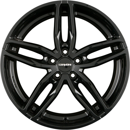 Carmani CA13 Twinmax Black (B) Alufelge 8x18 Zoll ET35 LK 5x114.3 ML72.6
