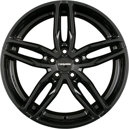 Carmani CA13 Twinmax Black (B) Alufelge 8x18 Zoll ET35 LK 5x114.3 ML72.6