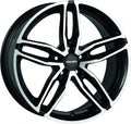 Carmani 13 Twinmax black polish Alufelge