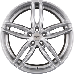 Carmani CA13 Twinmax Bright Silver (BS) Alufelge 9x20 Zoll ET45 LK 5x114.3 ML72.6