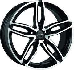 Carmani 13 Twinmax black polish Alufelge 8.5x19 Zoll ET45 LK 5x112 ML66.6
