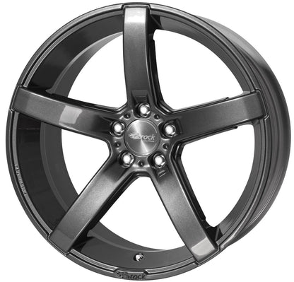 Brock B35 titan-metallic lackiert 7.5x17 ET49 - LK5/112 ML57.1