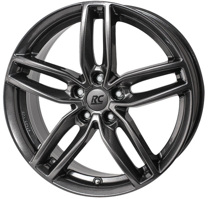 RC-Design RC29 dark-sparkle lackiert Alufelge 7.5x17 Zoll ET48 LK 5x114.3 ML72.6
