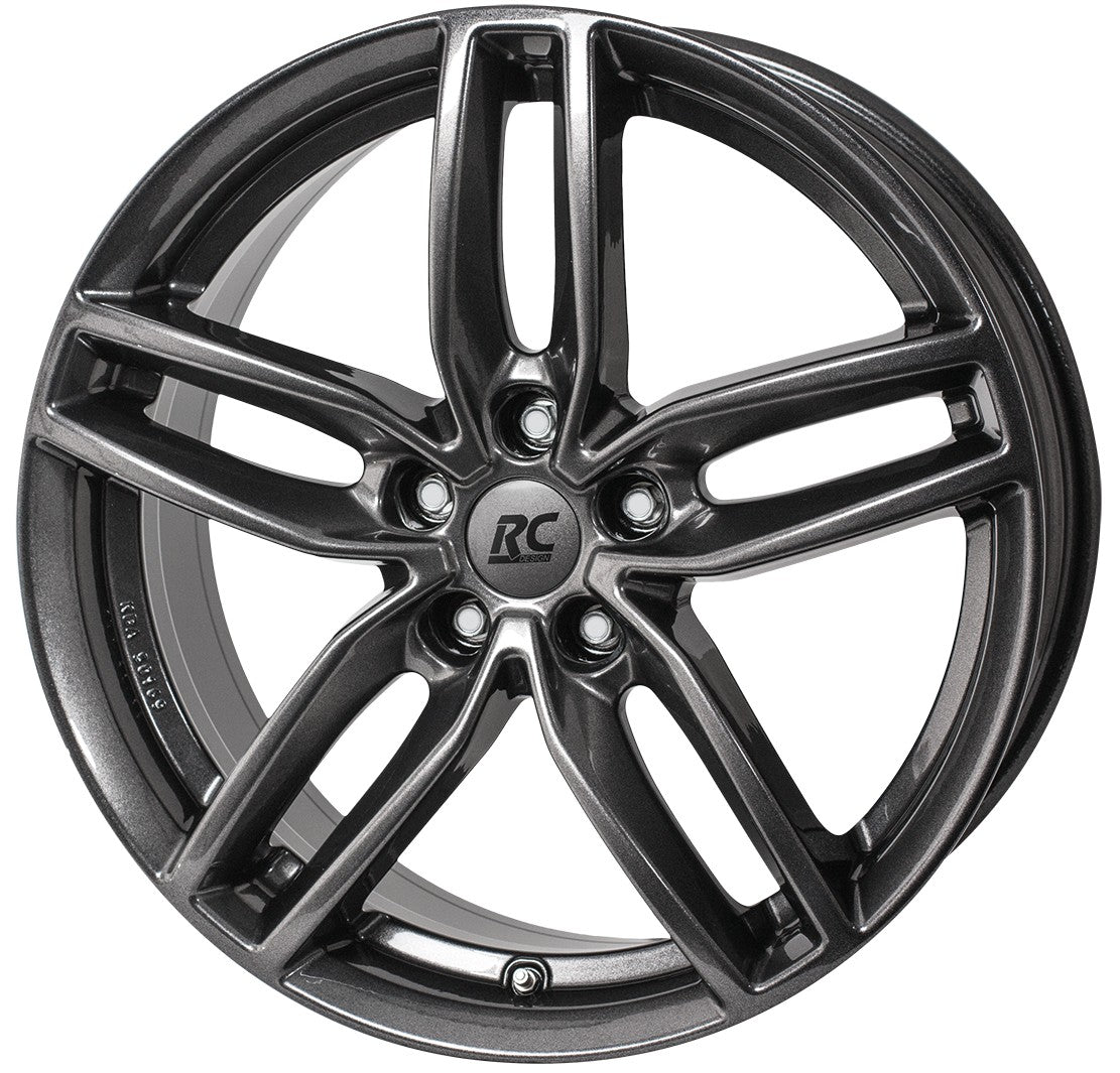 RC-Design RC29 dark-sparkle lackiert Alufelge 8x18 Zoll ET35 LK 5x114.3 ML72.6