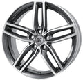 Brock / RC RC29 Himalaya Grey Voll Poliert (HGVP) Alufelge 8x19 Zoll ET38 LK 5x114.3 ML72.6