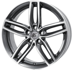 RC-Design RC29 himalaya-grey front-poliert Alufelge 8x19 Zoll ET35 LK 5x120 ML72.6
