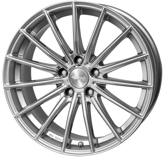 Brock B36 hyper-silber lackiert Alufelge 7.5x17 Zoll ET38 LK 5x114.3 ML72.6