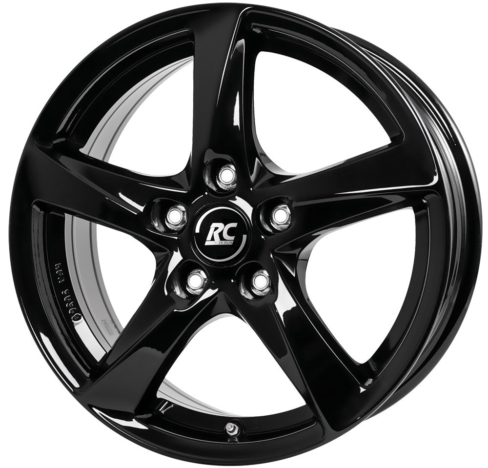 RC-Design RC30 schwarz lackiert Alufelge 6.5x16 Zoll ET54 LK 5x112 ML66.7