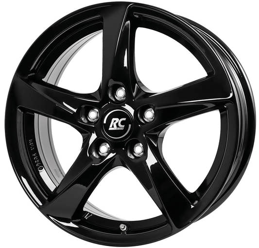 RC-Design RC30 schwarz lackiert Alufelge 7x17 Zoll ET43 LK 5x100 ML63.4