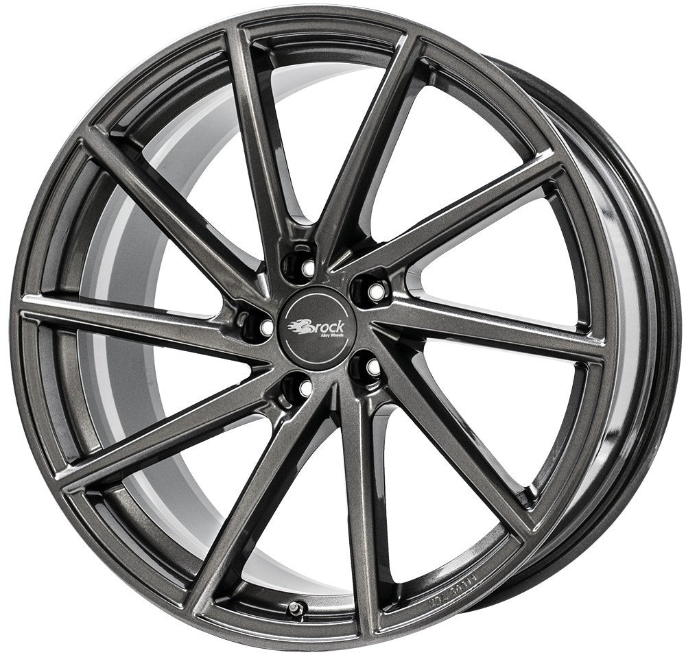 Brock B37C dark-sparkle lackiert 9.5x20 ET38 - LK5/112 ML66.6