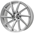 Brock B37 kristallsilber front-poliert Alufelge 8x18 Zoll ET36 LK 5x100 ML57.1