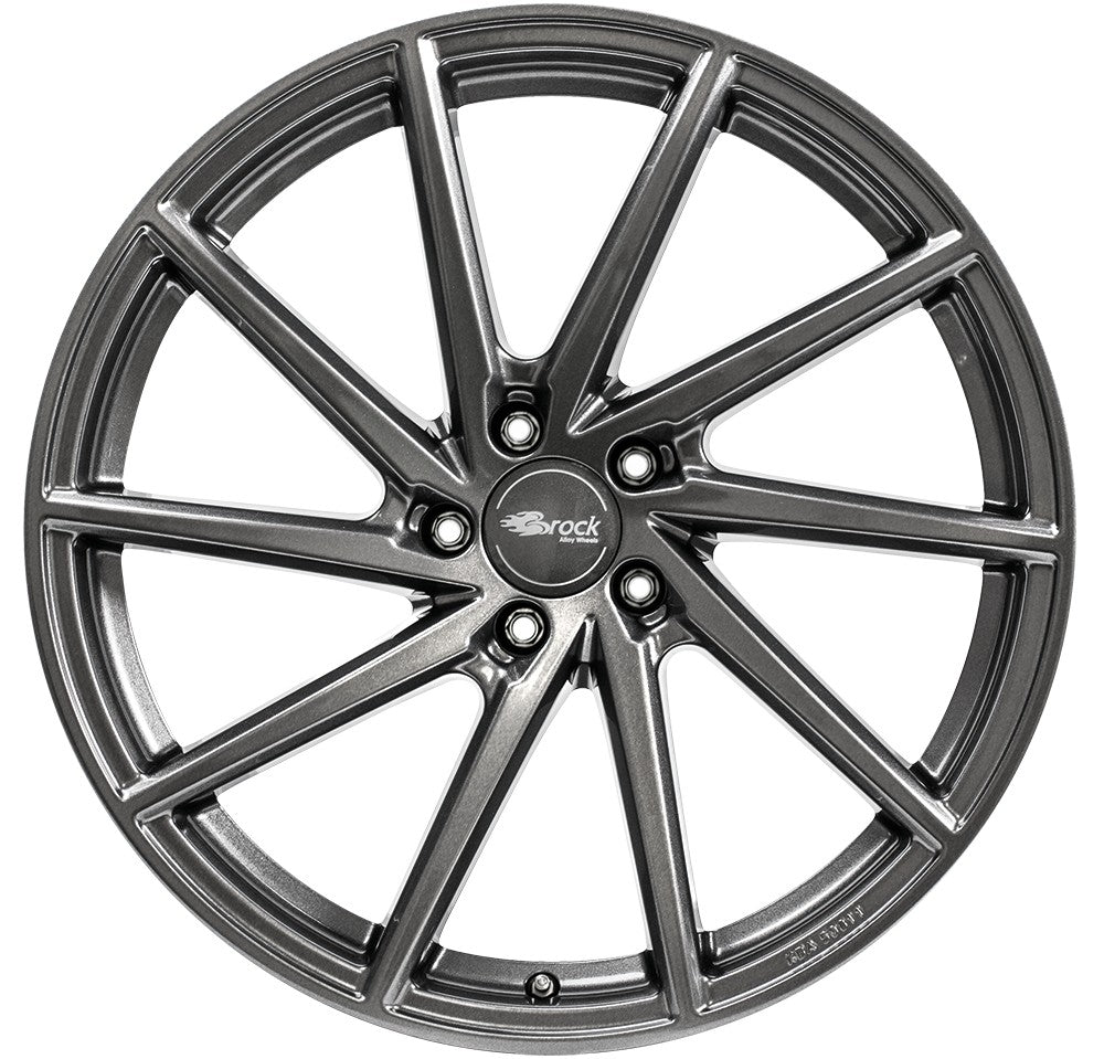 Brock B37 dark-sparkle lackiert 8x18 ET36 - LK5/100 ML57.1
