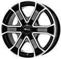 RC-Design RC31 schwarz front-poliert Alufelge 7x17 Zoll ET30 LK 6x114.3 ML66.1