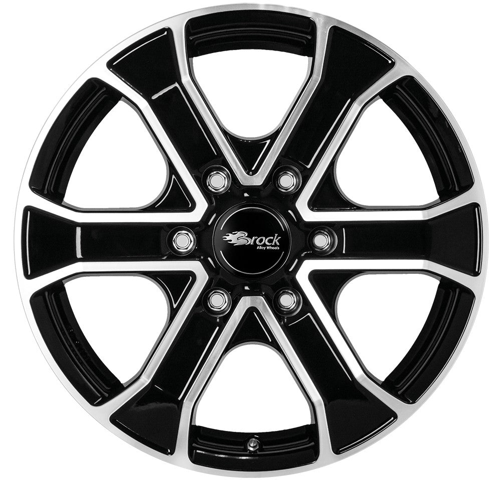 RC-Design RC31 schwarz front-poliert Alufelge 7x17 Zoll ET55 LK 6x139.7 ML93.1 – Bild 2