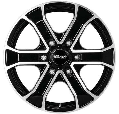RC-Design RC31 schwarz front-poliert Alufelge 8x18 Zoll ET48 LK 6x139.7 ML92.4 – Bild 2