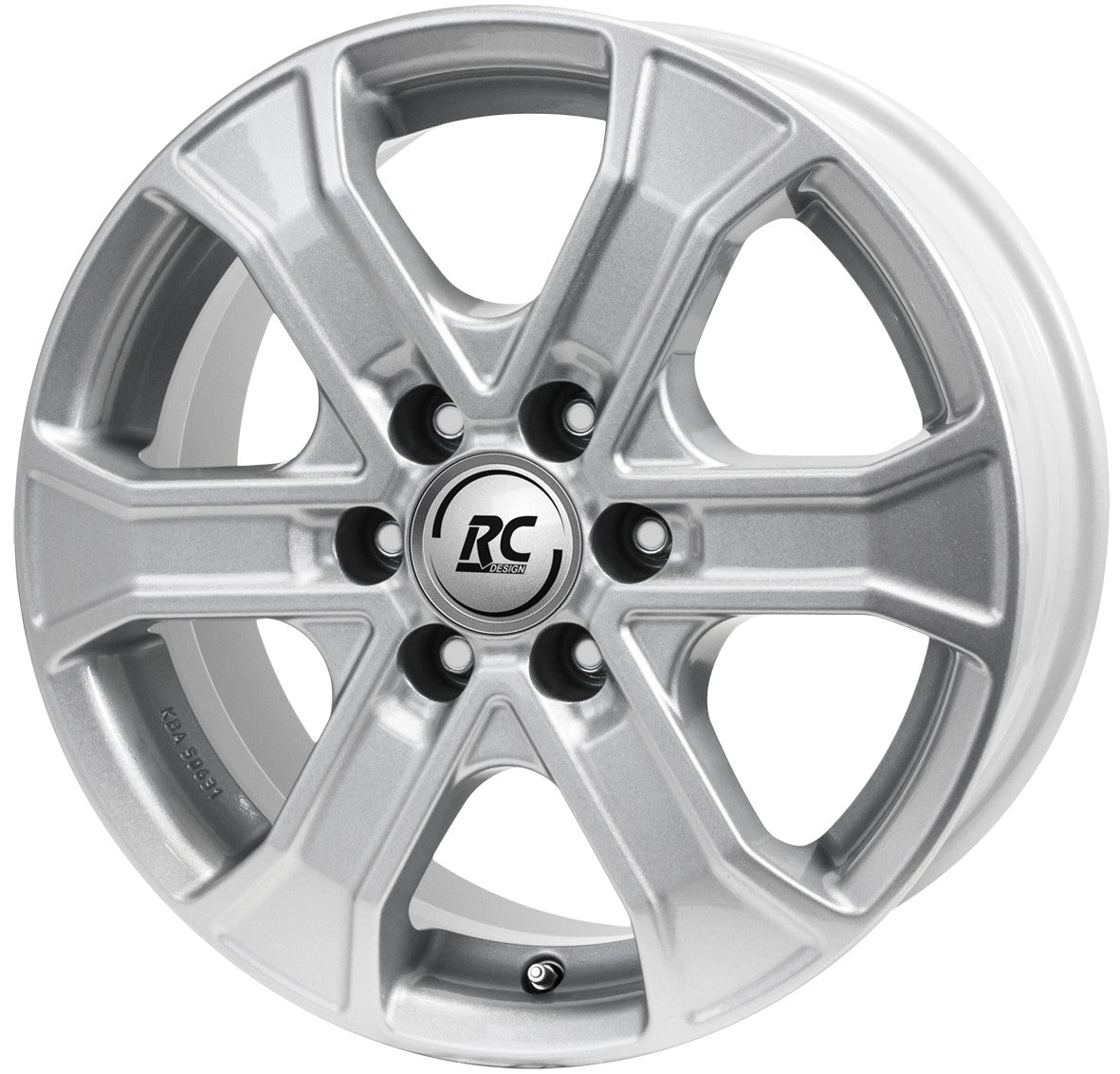 RC-Design RC31 kristallsilber lackiert Alufelge 7x16 Zoll ET45 LK 6x114.3 ML66.1
