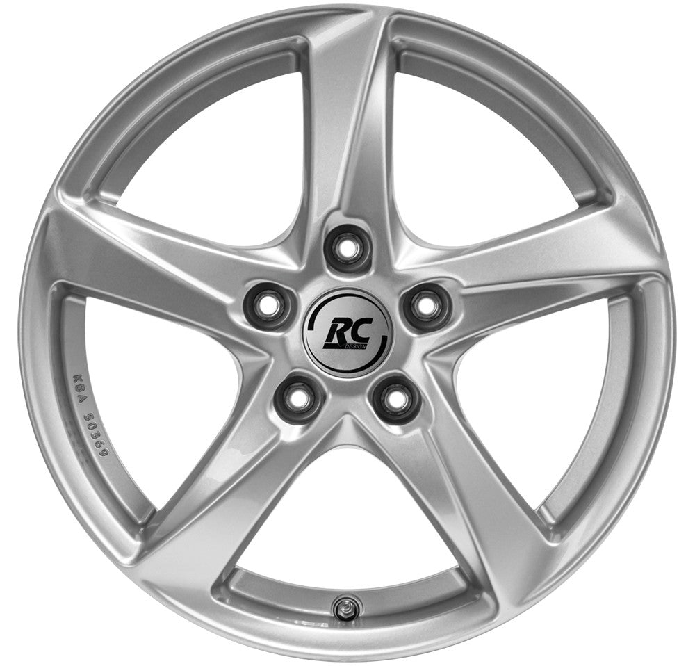 RC-Design RC30 kristallsilber lackiert Alufelge 7x16 Zoll ET41 LK 5x105 ML56.6 – Bild 2