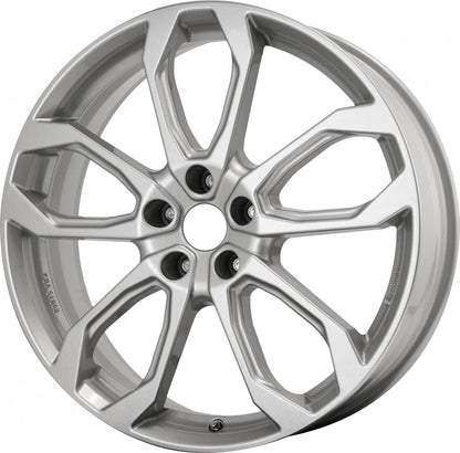 RC-Design RE1 kristallsilber Alufelge 6.5x20 Zoll ET33 LK 5x114.3 ML66.1