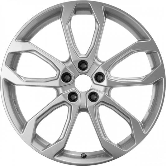 RC-Design RE1 kristallsilber Alufelge 6.5x20 Zoll ET33 LK 5x114.3 ML66.1 – Bild 2
