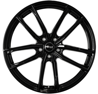Brock B38 schwarz lackiert 8x19 ET38 - LK5/114.3 ML72.6