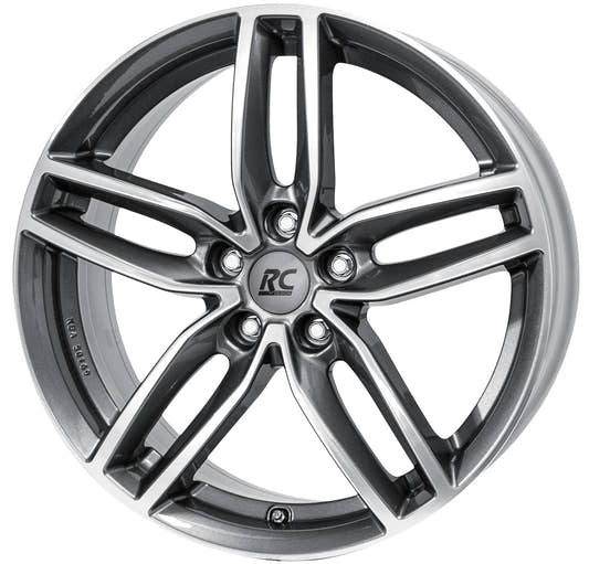 RC-Design RC29 himalaya-grey front-poliert Alufelge 8.5x20 Zoll ET49 LK 5x115 ML70.2