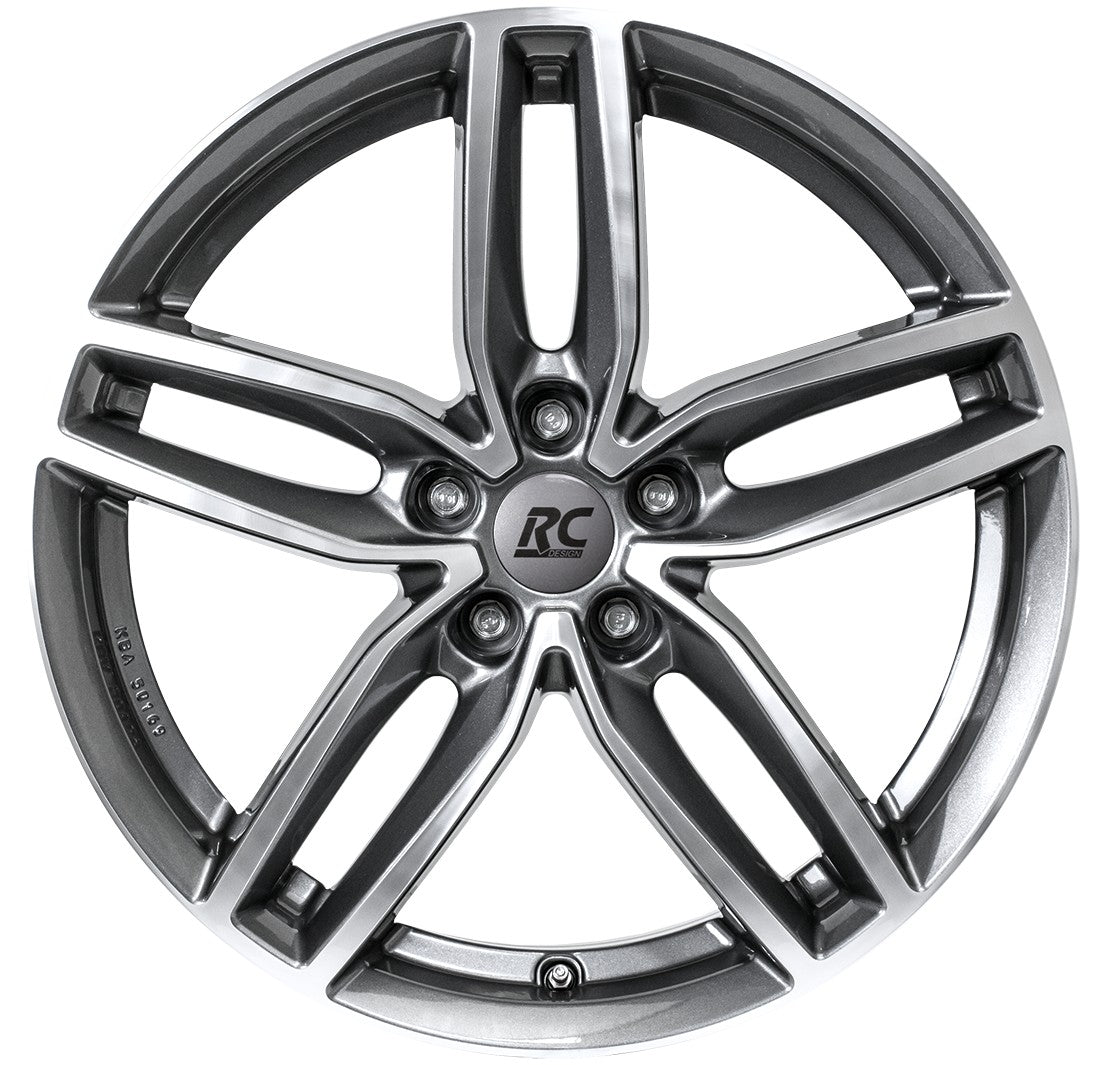 RC-Design RC29 himalaya-grey front-poliert Alufelge 8.5x20 Zoll ET49 LK 5x115 ML70.2 – Bild 2