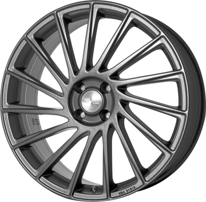 Brock B39 himalaya grey matt 7x17 ET25 - LK4/108 ML65.1