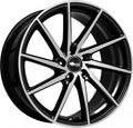 Brock B37 schwarz glanz voll-poliert Alufelge 8.5x19 Zoll ET54 LK 5x114.3 ML66.1