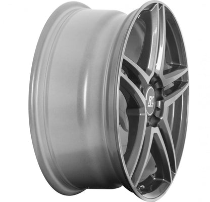 RC-Design RCD17 himalaya-grey front-poliert Alufelge 6.5x16 Zoll ET49 LK 5x112 ML66.6 – Bild 3