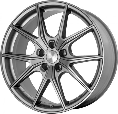 Brock B40 ferric-grey matt-lackiert 8x19 ET38 - LK5/112 ML66.6