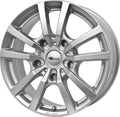 RC-Design RC25T kristallsilber lackiert Alufelge 7x17 Zoll ET51 LK 5x112 ML66.6