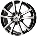 RC-Design RC25T schwarz front-poliert Alufelge 7x17 Zoll ET55 LK 5x120 ML65.1