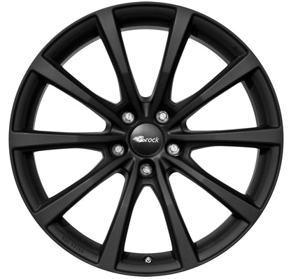Brock B32 schwarz-matt lackiert 9.5x19 ET54 - LK5/130 ML71.5