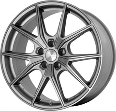 Brock B40 ferric-grey matt-lackiert Alufelge 8x20 Zoll ET43 LK 5x120 ML65.1