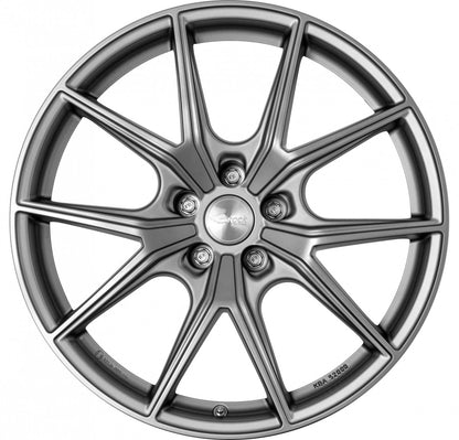 Brock B40 ferric-grey matt-lackiert 9x20 ET49 - LK5/112 ML66.6