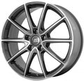 RC-Design RC32 himalaya-grey front-poliert Alufelge 8x18 Zoll ET40 LK 5x115 ML70.2