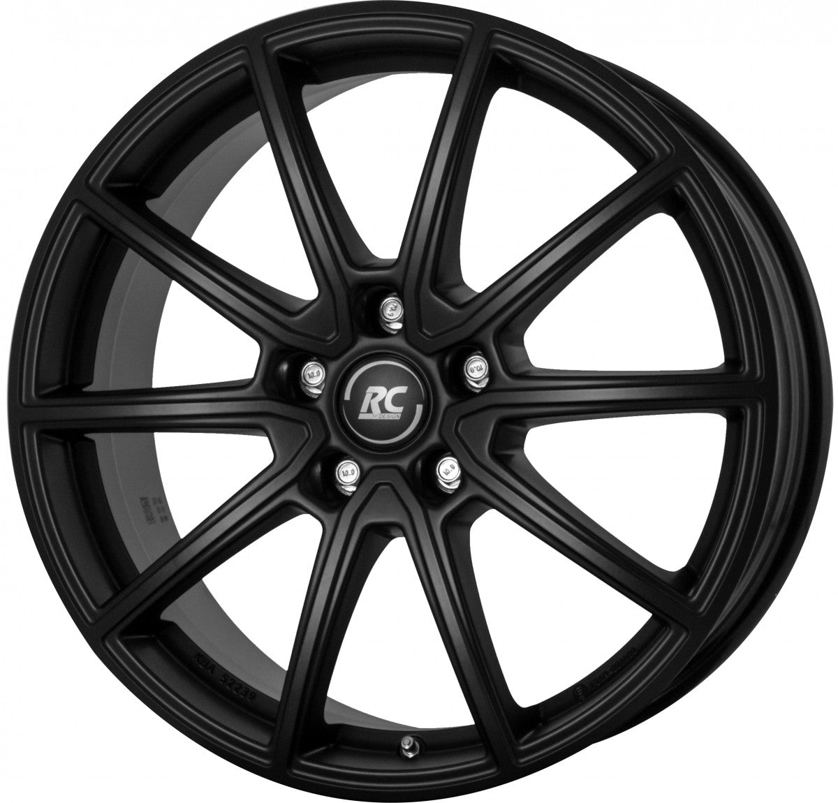 RC-Design RC32 satin-black lackiert Alufelge 8x18 Zoll ET40 LK 5x112 ML66.6