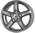 RC-Design RC24 titan-metallic lackiert Alufelge 6x15 Zoll ET40 LK 5x114.3 ML66.1